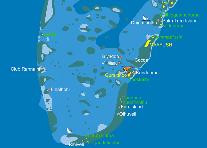 Isola di Rannalhi - Atollo Male Sud, Isole Maldive
